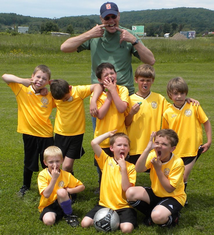 Frankfort AYSO U8 Team_Silly